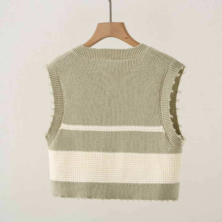 【tops】ニットベスト　M25581