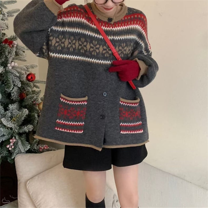 【outer】ニットカーデ　M25997