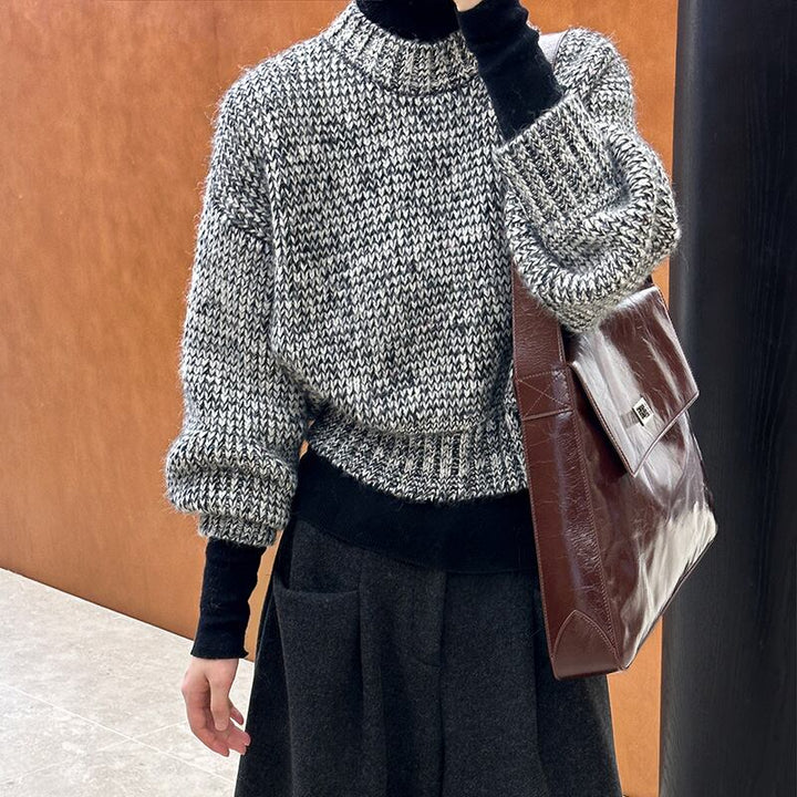 【tops】ニットトップス Q6965