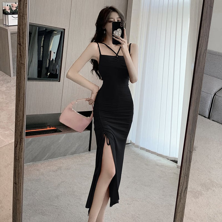 【dress】レディースファッションセクシーキャミワンピース　M16908