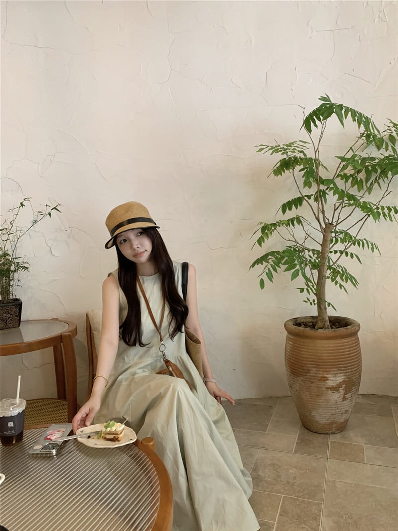 【dress】ノースリーブワンピース　M24339