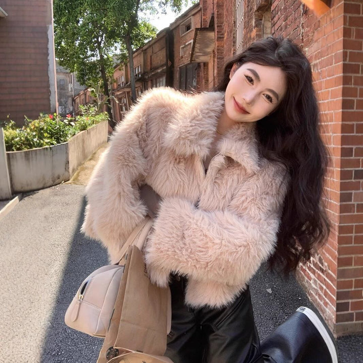 【outer】ファーショートコート　M27964