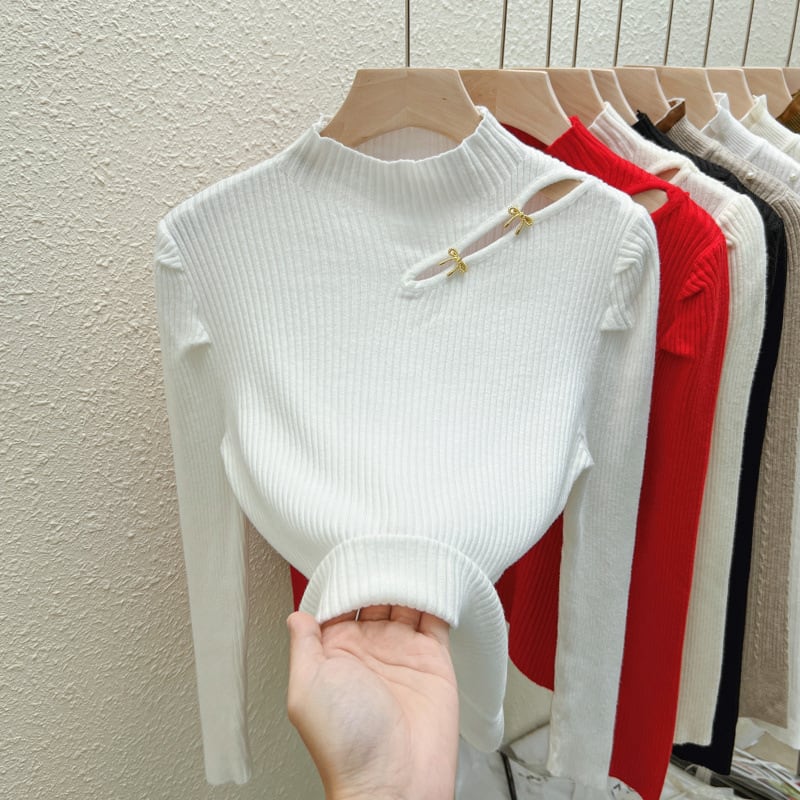 【tops】ニットトップス　M26511