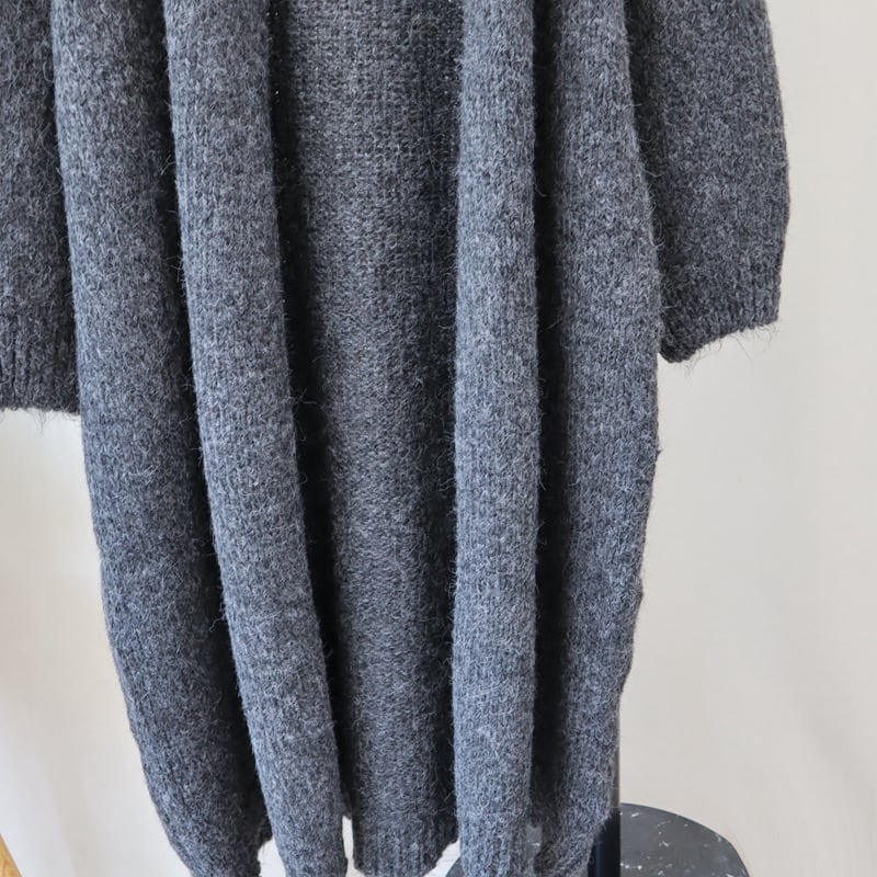 【outer】ロング丈ニットカーデ　M26843