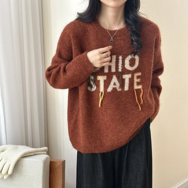 【tops】ニットセーター　M27392