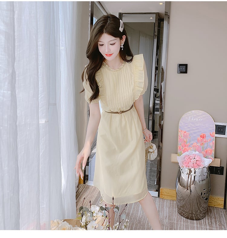 【dress】細身効果抜群♪エレガントデートワンピース　M17294