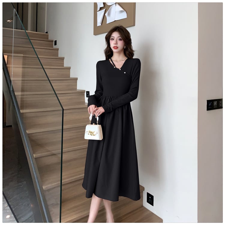 【dress】絶対欲しい ファッションシンプルワンピース　M17322