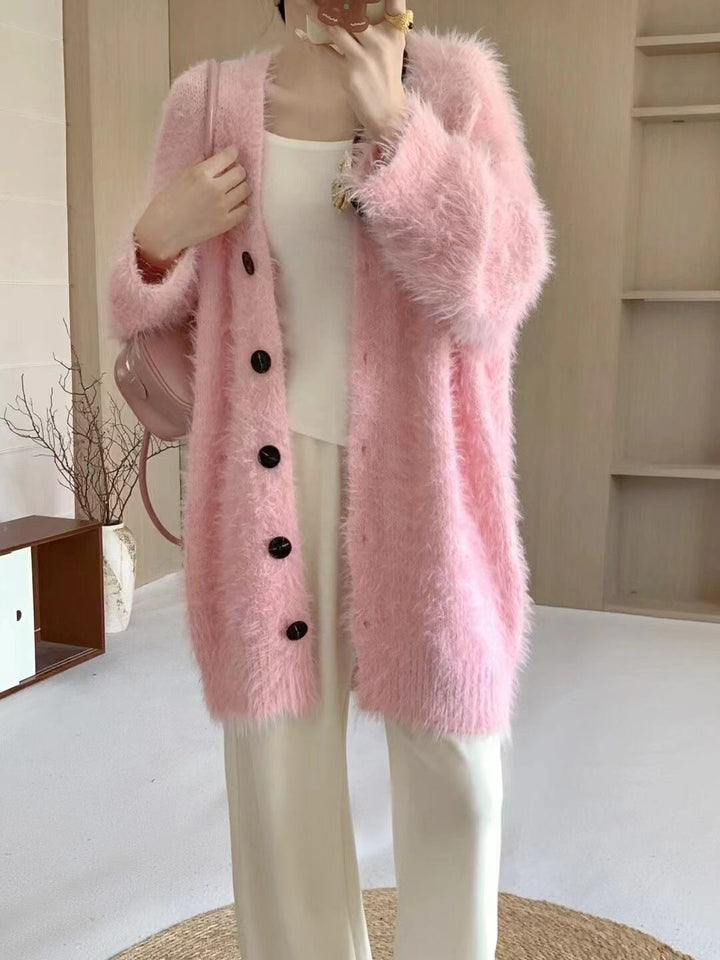 【outer】ニットカーデ　M27326