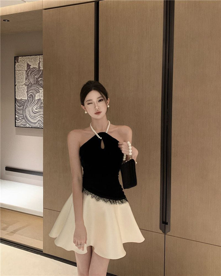 【dress】ホルターネックワンピース　M24387