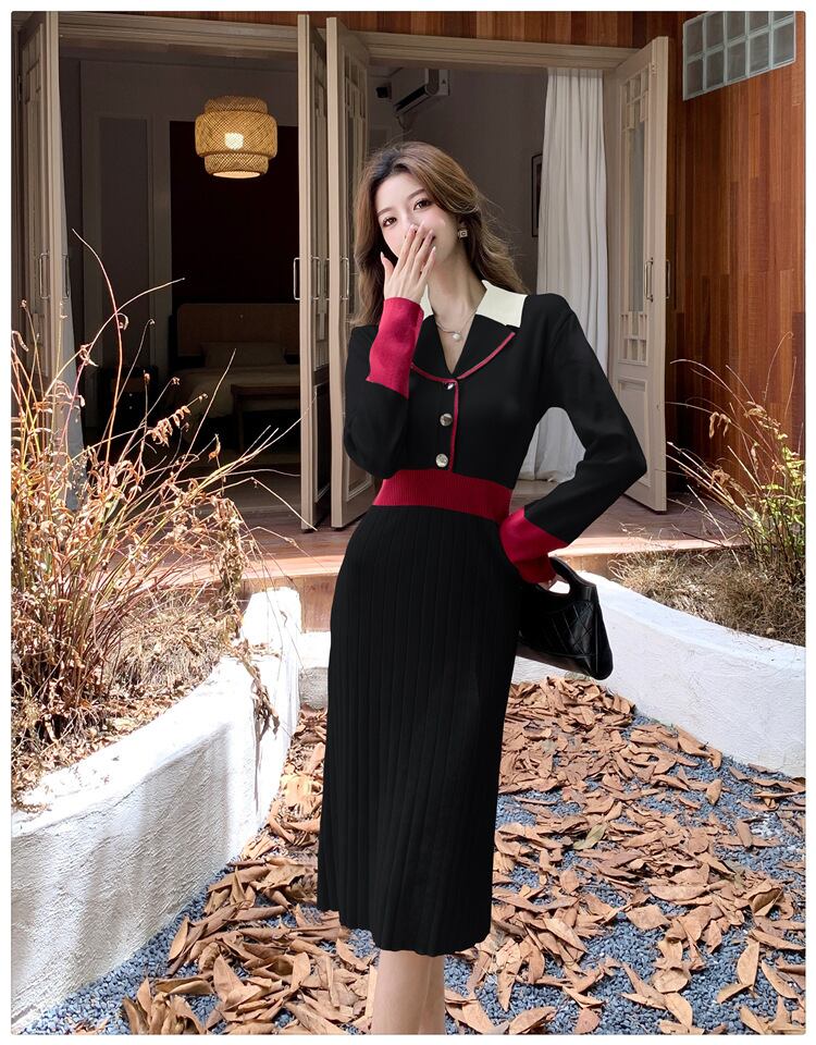【dress】ニットワンピース　M27470