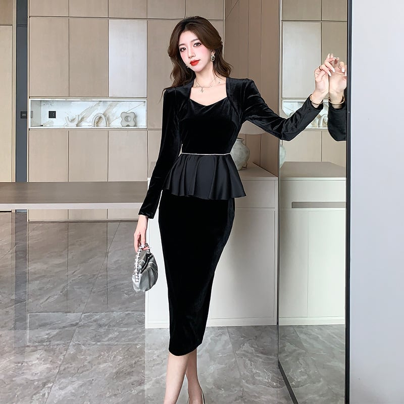 【dress】ドッキングデートワンピース　M18299