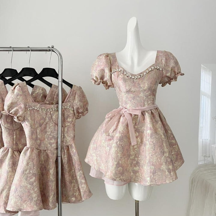 【dress】デートワンピース　M24253