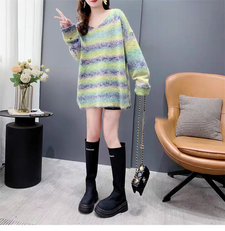 【tops】ニットセーター　M26345