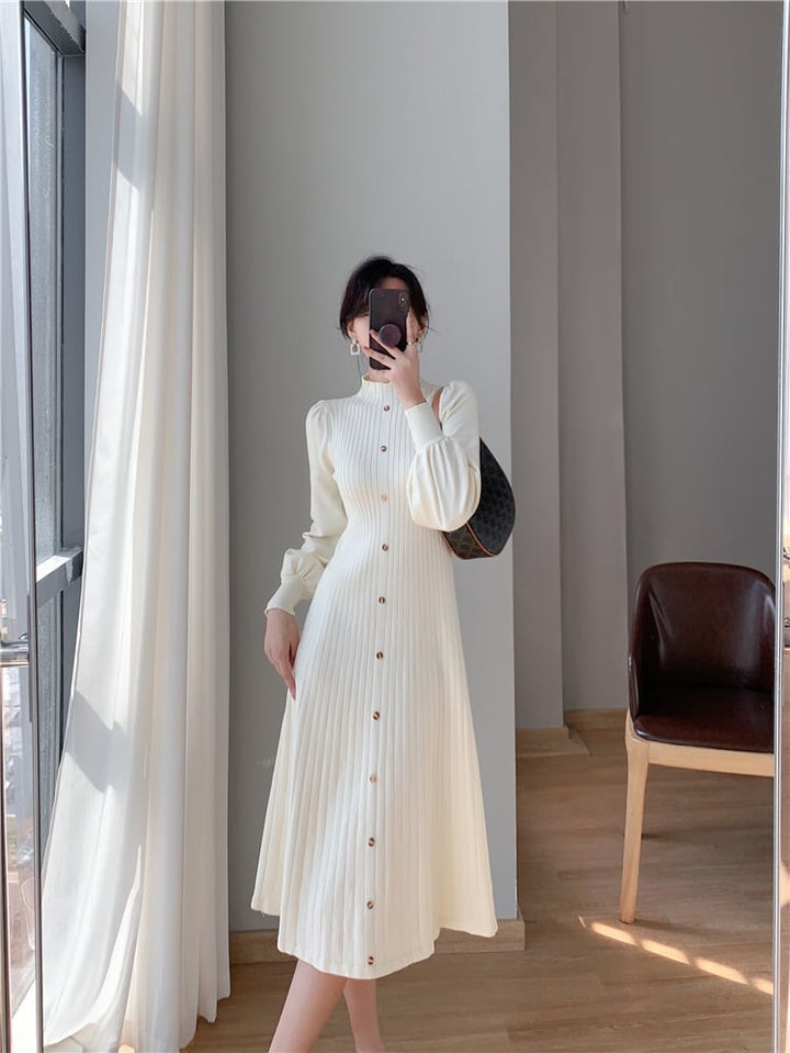 【dress】ニットワンピース　M25449