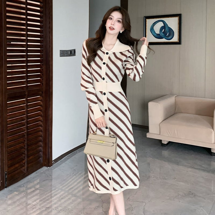 【dress】ニットワンピース　M28206