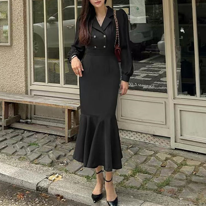 【dress】マーメイドフォーマルワンピース　N2694