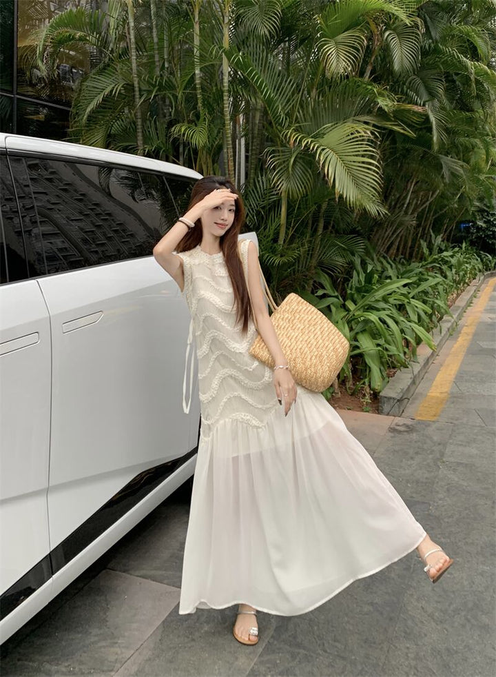 【dress】ノースリーブワンピース　M29838