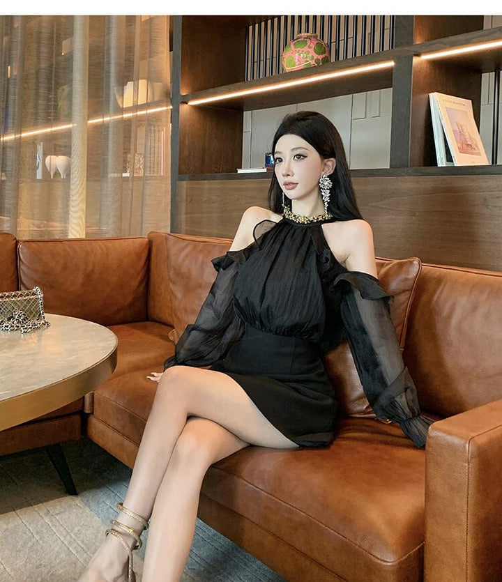 【dress】オフショルダーデートワンピース　M28280