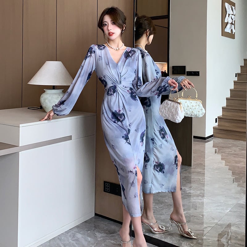 【dress】女性力を高める～エレガントデートワンピース　M17242