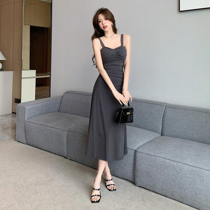 【dress】人気を独占中 キャミワンピース着瘦せ大活躍　M17187