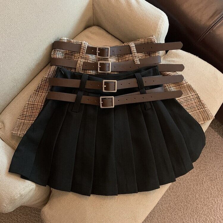 【bottoms】プリーツスカート　M27357