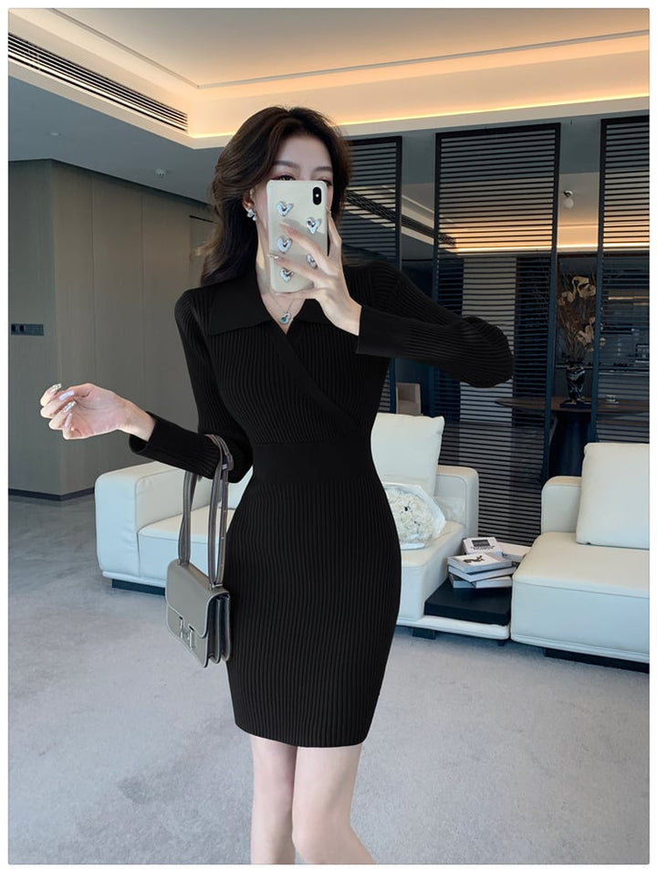 【dress】ニットワンピース　M28676