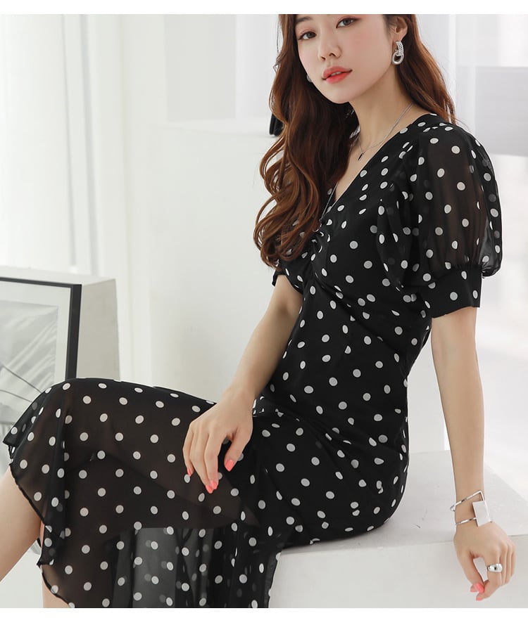 【dress】マーメイドワンピース　M25228