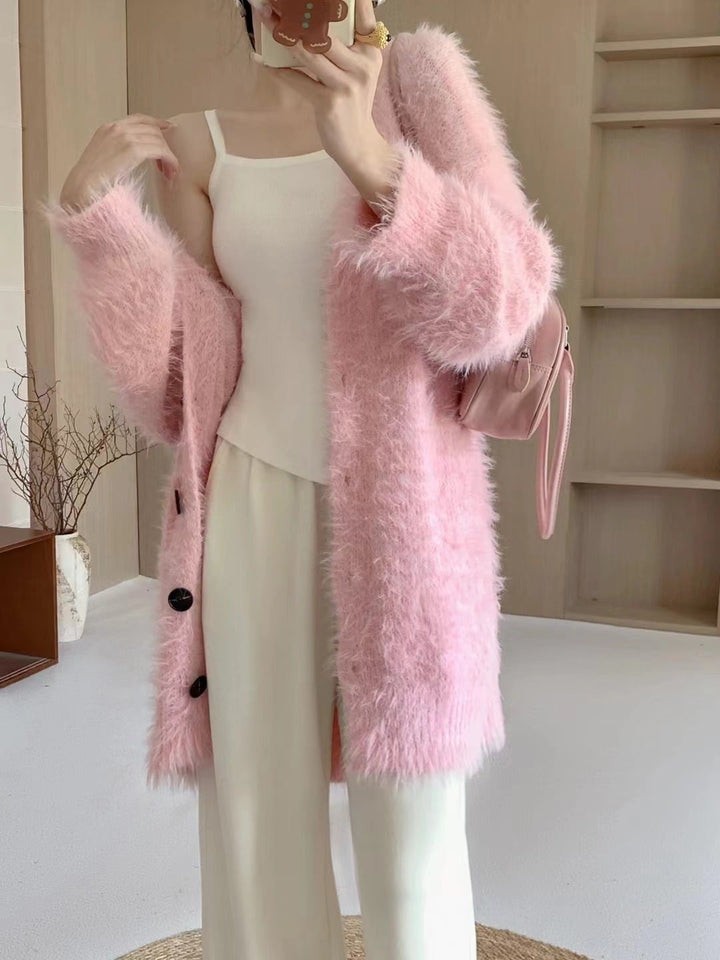 【outer】ニットカーデ　M27326