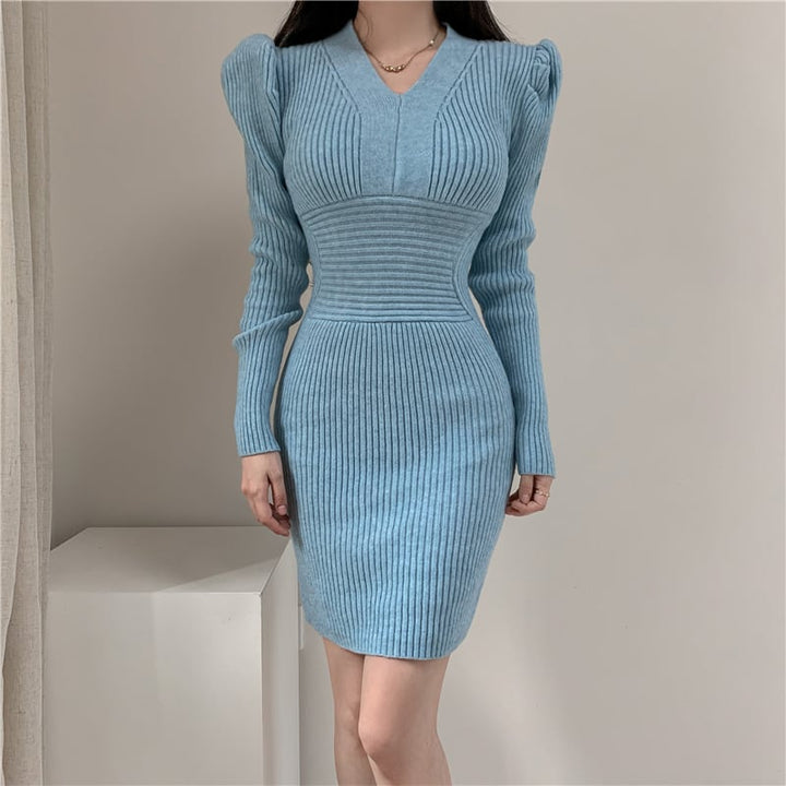 【dress】ニットワンピース　M25703