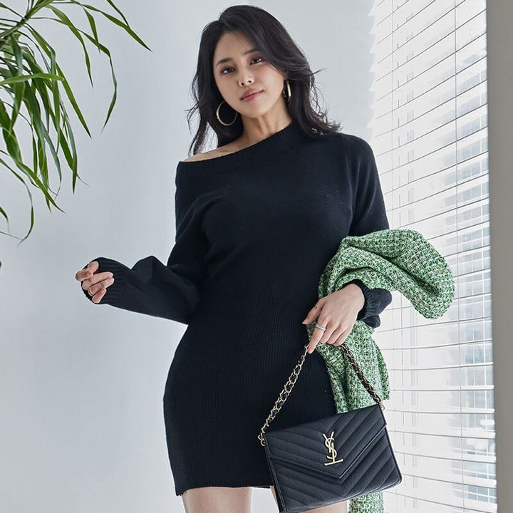 【dress】ニットワンピース　M28320