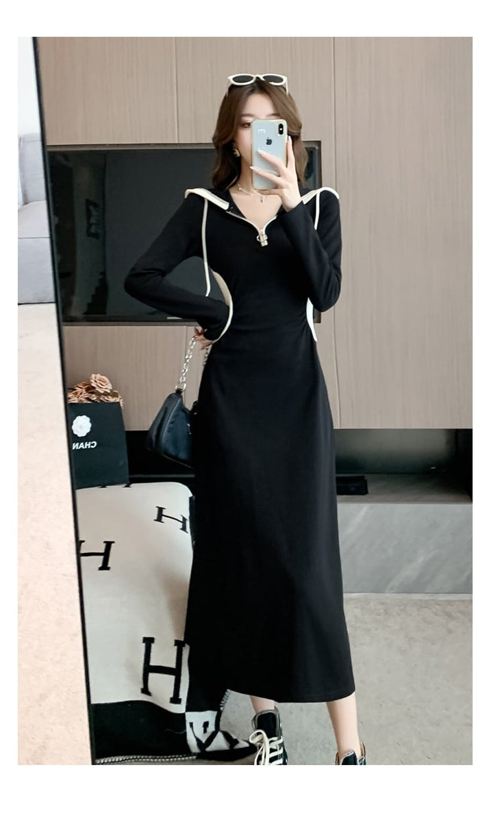 【dress】フード付きワンピース　M18282