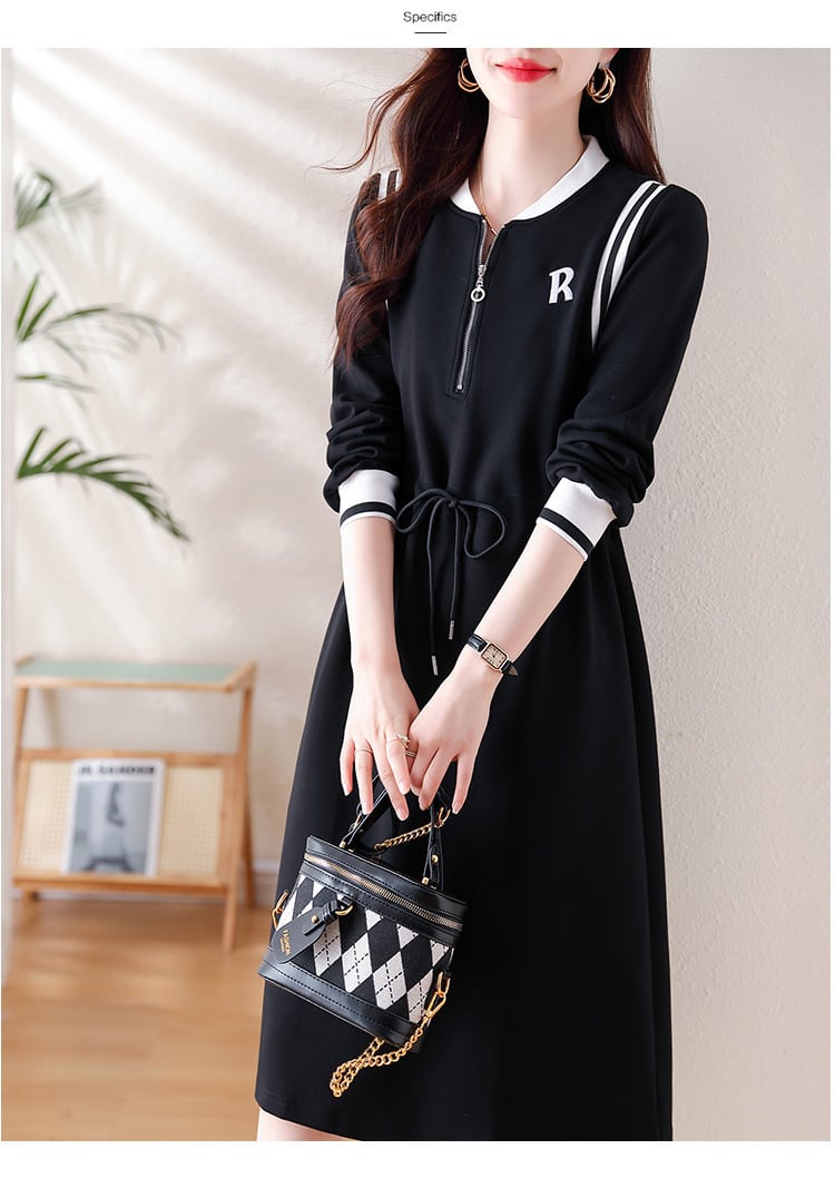【dress】ファスナーワンピース　M21352