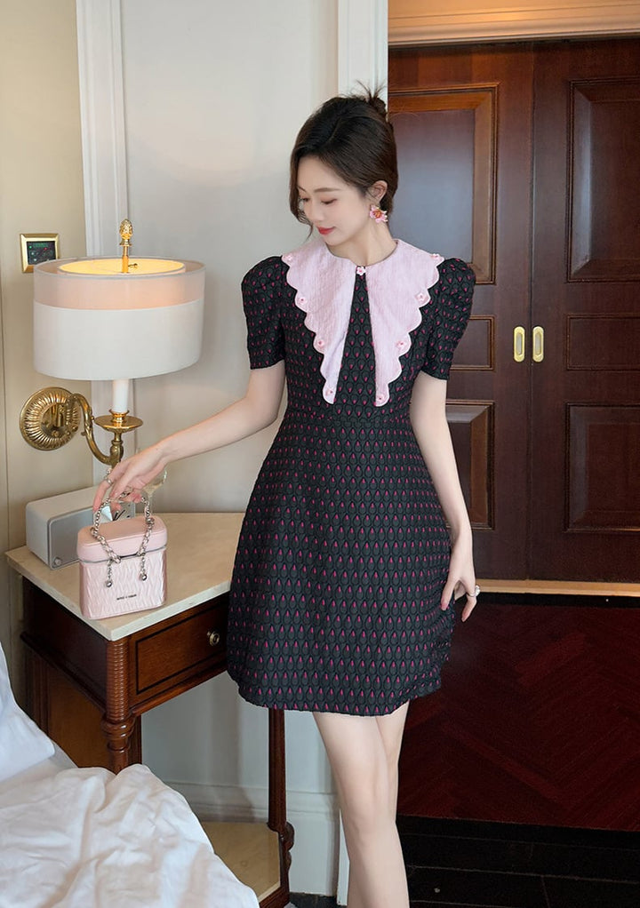 【dress】ドールカラーワンピース　M25070