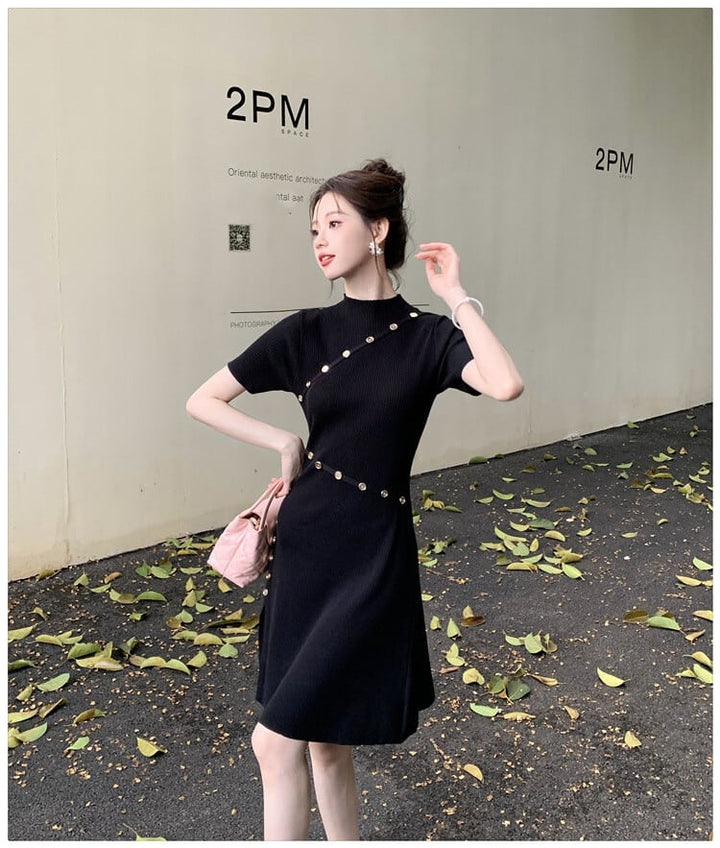 【dress】ニットワンピース　M23994