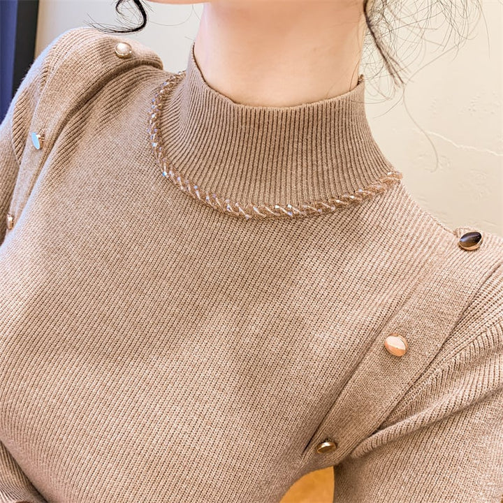 【tops】ニットトップス　M28111