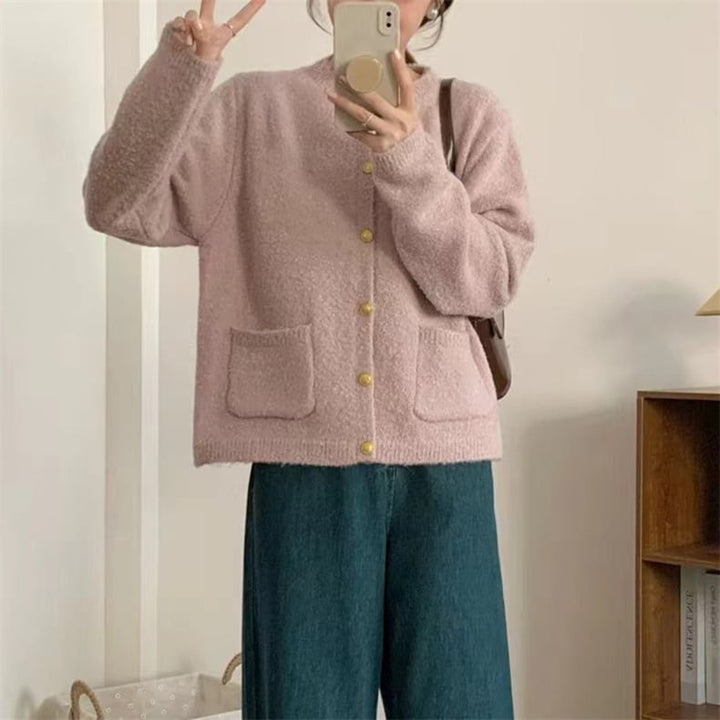 【outer】ニットカーデ　M26750