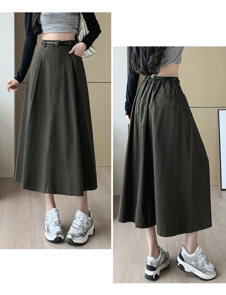 【bottoms】デニムスカート　M28727