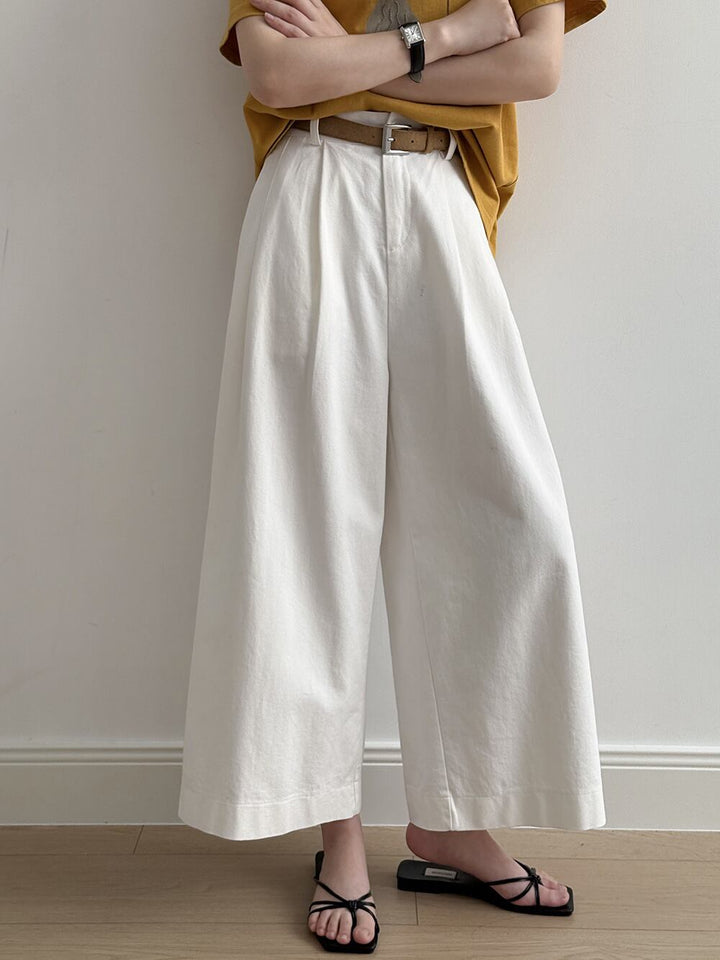 【bottoms】ワイドパンツ　M29959