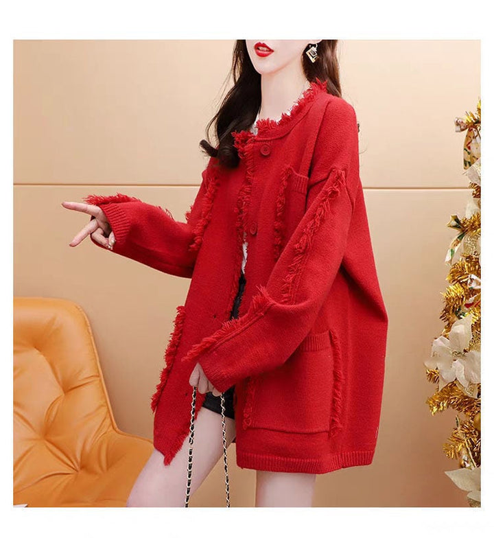 【tops】ニットセーター　M21349