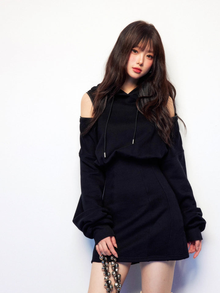 【dress】オフショルミニワンピース Q7338