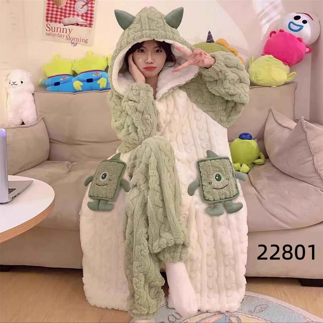ふわふわルームウェアパジャマセット　N2857
