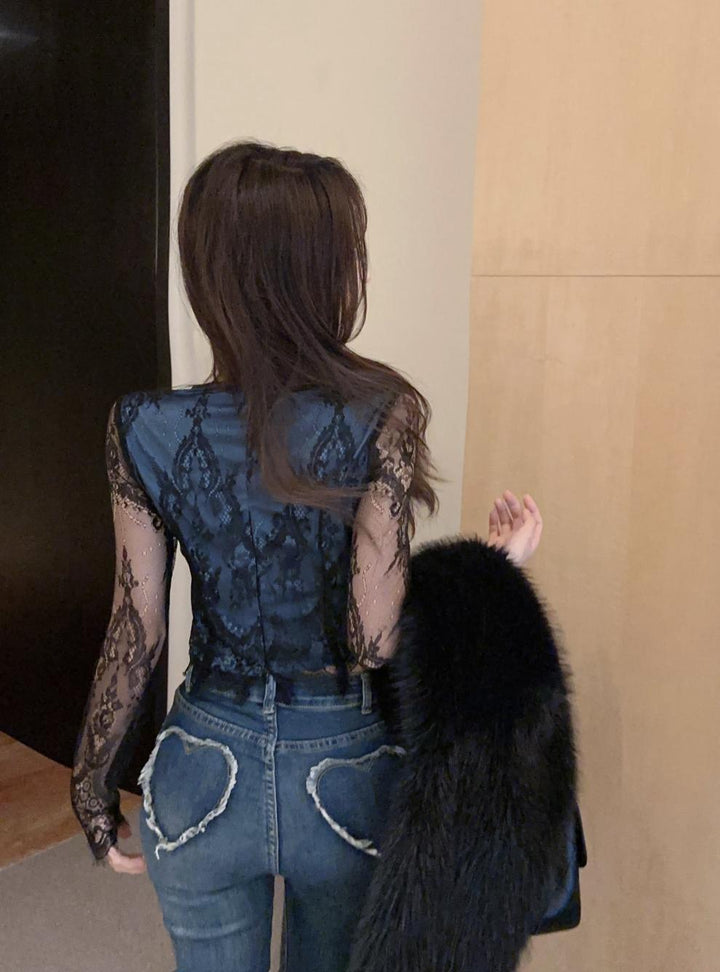 【tops】カップ付きレーストップス　M28310