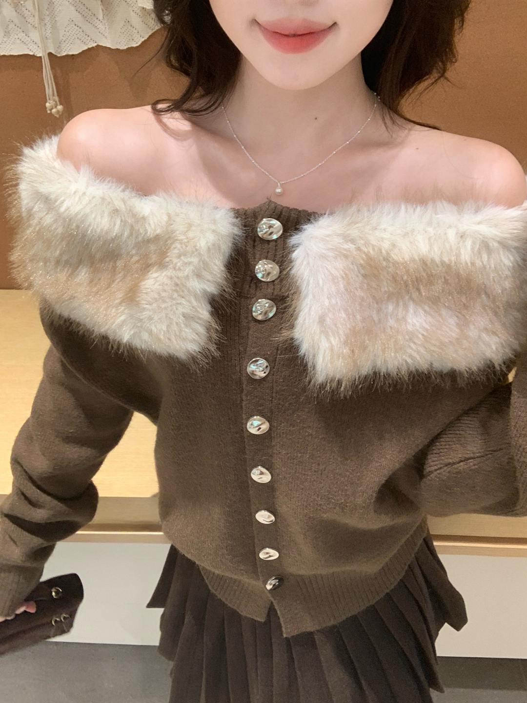 【tops】オフショルファートップス  K0647