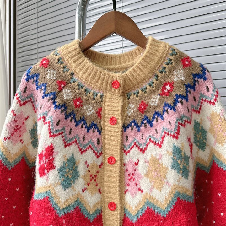 【outer】ニットカーデ　M28891