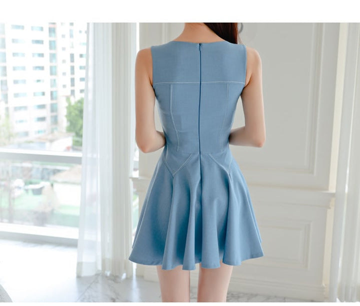 【dress】ノースリーブワンピース　M24255