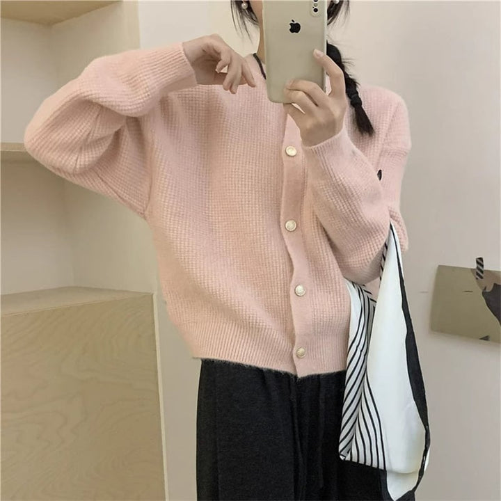 【outer】ニットカーデ　M25959
