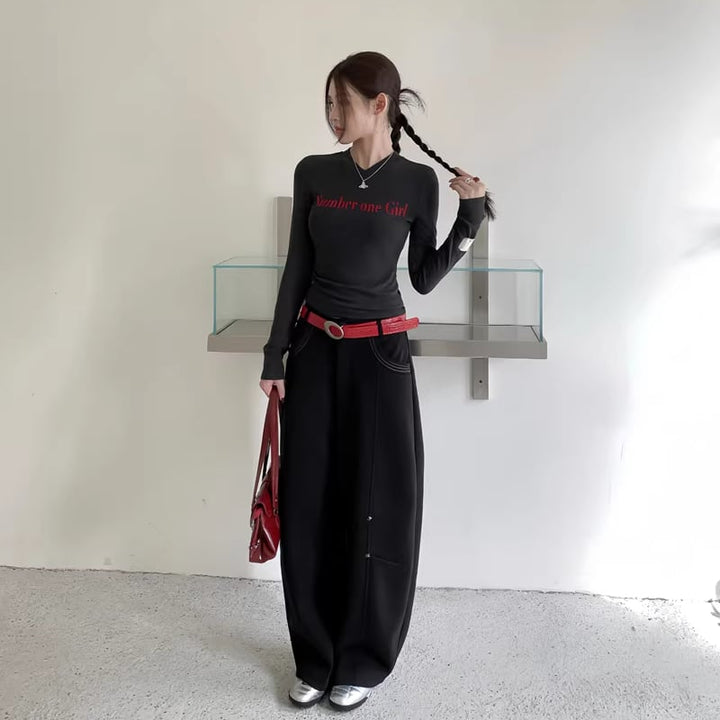 【tops】4色展開チュールドッキングトップス Q8092