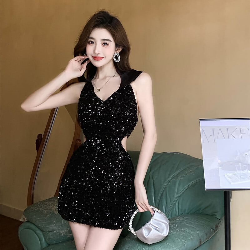 【dress】フード付きワンピース　M22607