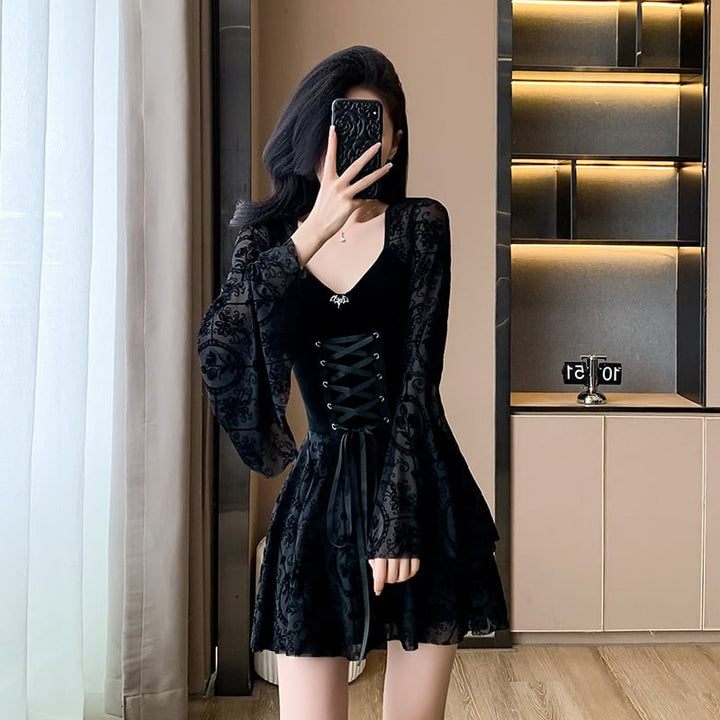 【dress】デートワンピース　M26589
