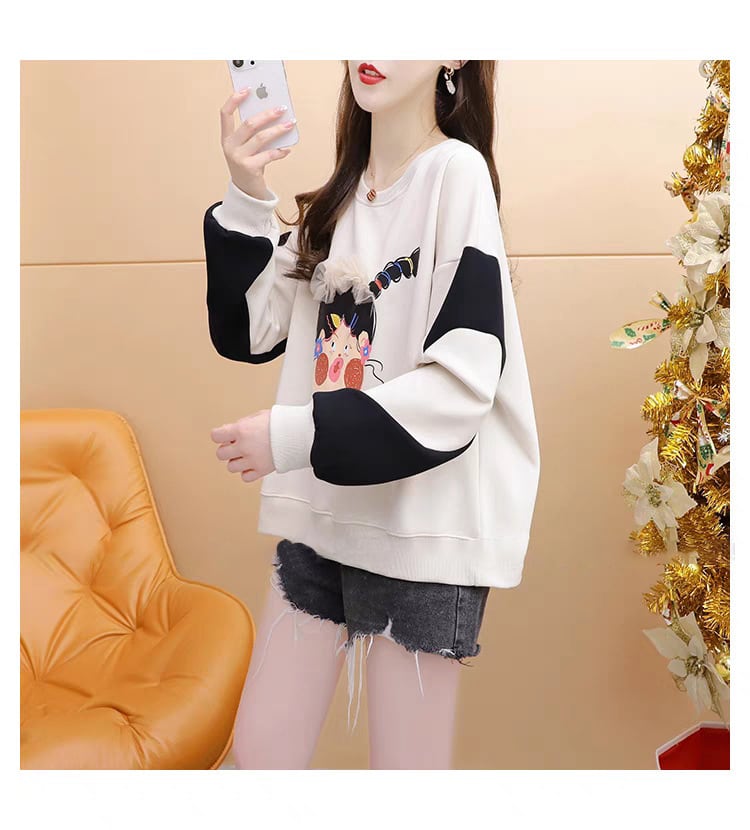 【tops】話題の注目アイテムゆったりカジュアルパーカー　M17548